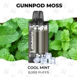 GunnPod Moss Cool Mint 8000 Puffs