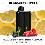 Punkapes Ultra Blackberry Raspberry Lemon 4000 Puffs
