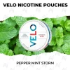 Velo nicotine pouches pepper mint storm