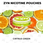 ZYN Nicotine Pouches - Cirtrus Green
