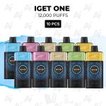 10 PCS - IGET One 12000 Puffs