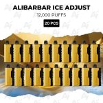 20 PCS - Alibarbar Ice Adjust 12000 Puffs