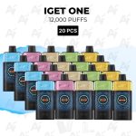 20 PCS - IGET One 12000 Puffs
