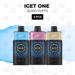 3 PCS - IGET One 12000 Puffs