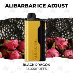 Alibarbar Ice Adjust Black Dragon 12000 Puffs