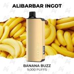 Alibarbar Ingot 9000 Puffs Banana Buzz