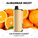 Alibarbar Ingot 9000 Puffs California Sunset