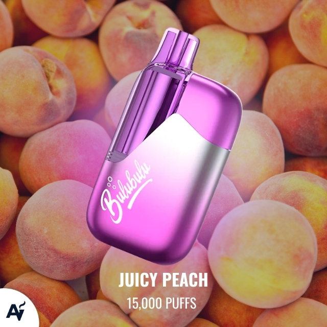 Bulubulu 15000 puffs juicy peach at Australian Vapers