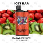 IGET Bar Starwberry Kiwi  3500 Puffs