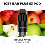 IGET Bar Plus S3 Pod Double Apple 10000 Puffs