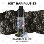IGET Bar Plus S3 Blackberry Ice 10000 Puffs