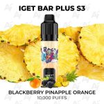 IGET Bar Plus S3 Blackberry Pinapple Orange 10000 Puffs