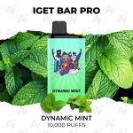 IGET Bar Pro Dynamic Mint 10000 Puffs