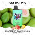 IGET Bar Pro Grapefruit Guava Lemon 10000 Puffs