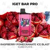 iget bar pro 10000 puffs raspberry pomegranate ice blast
