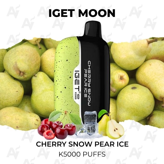 iget moon k5000 puffs cherry snow pear ice