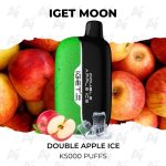IGET Moon Double Apple Ice K5000 Puffs