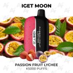 IGET Moon Passion Fruit Lychee K5000 Puffs