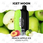 IGET Moon Peach Apple Ice K5000 Puffs