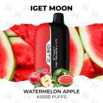 IGET Moon Watermelon Apple K5000 Puffs