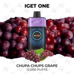 IGET One Chupa Chups Grape  12000 Puffs