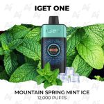 IGET One Mountain Spring Mint Ice 12000 Puffs