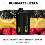Punkapes Ultra Blackberry Rasp Lemon 6000 Puffs