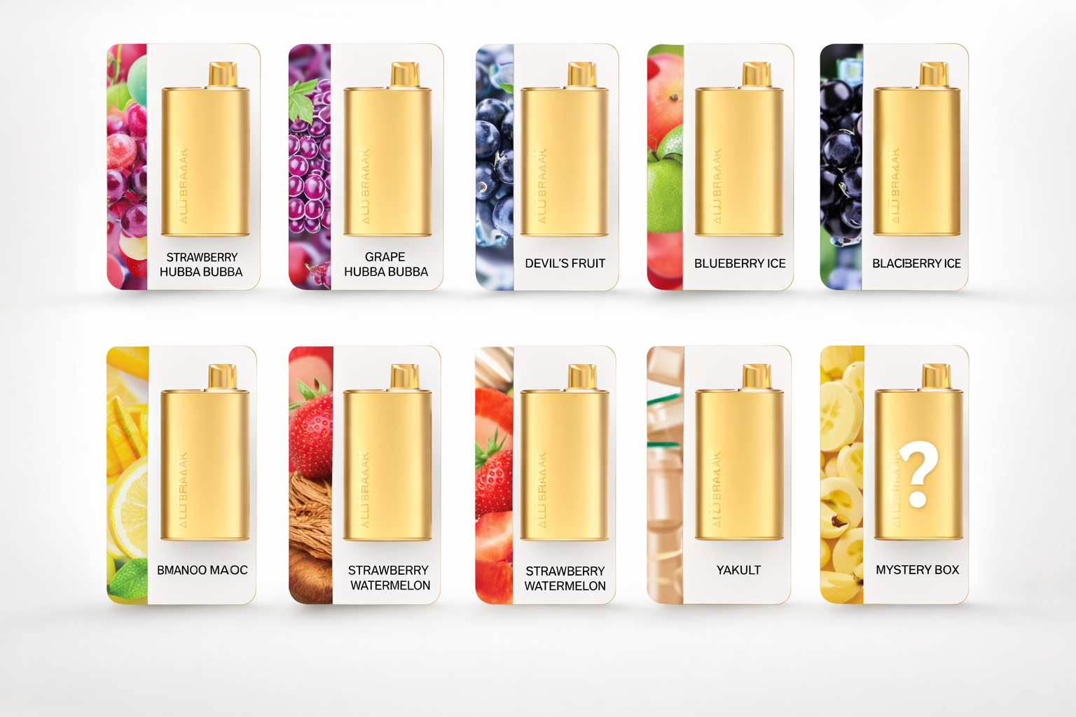 Alibarbar rich 8000 flavours