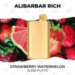 Alibarbar Rich Strawberry Watermelon 8000 Puffs