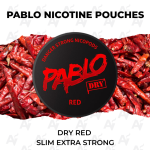 PABLO Nicotine Pouches - Dry Red
