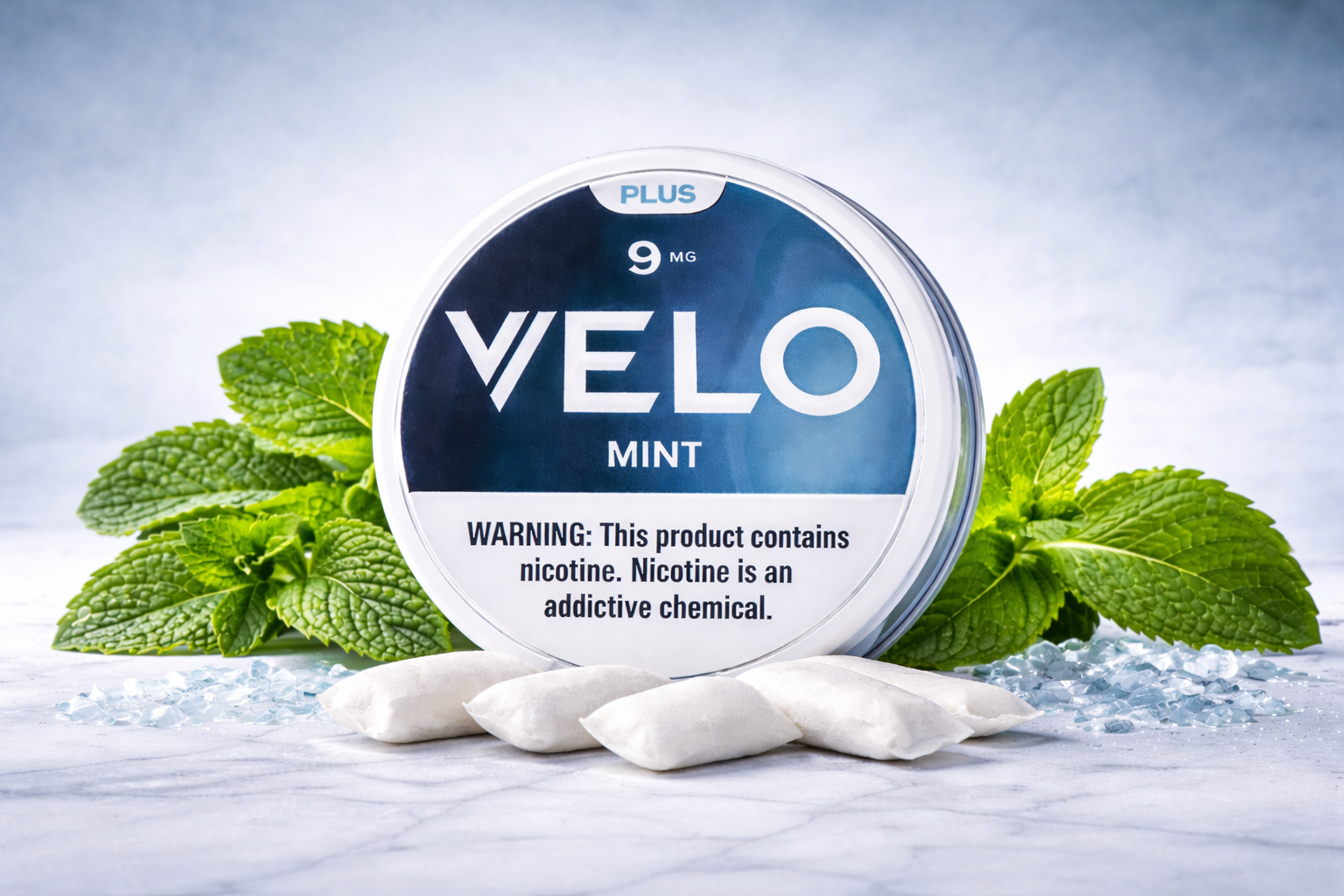 Velo mint nicotine pouches (2)