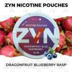 Zyn Nicotine Pouches - Dragonfruit Blueberry Rasp