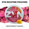 Zyn nicotine pouches dragonfruit mango