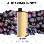 Alibarbar Ingot 9000 Puffs Ribena