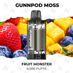 GunnPod Moss Fruit Monster Ice 8000 Puffs