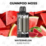 GunnPod Moss Watermelon 8000 Puffs