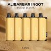 5 PCS Alibarbar Ingot 30000 Puffs