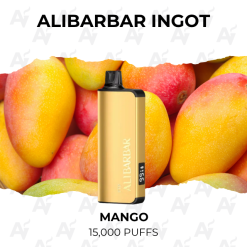 Alibarbar ingot mango 15.000 puffs
