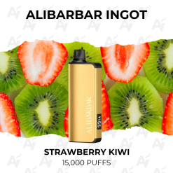 Alibarbar ingot straw kiwifruit 15.000 puffs