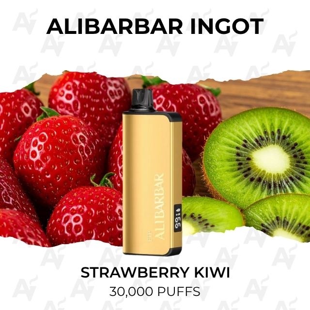 Alibarbar ingot strawberry kiwi 30000 puffs