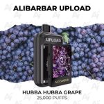 Alibarbar Upload 25000 Puffs Hubba Hubba Grape