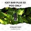 Iget bar plus s3 pod only dynamic mint10,000 puffs