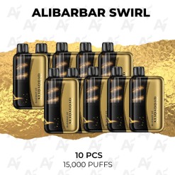 10 PCS – Alibarbar Swirl 13000 Puffs