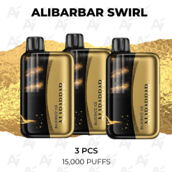 3 PCS – Alibarbar Swirl 13000 Puffs