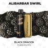 Alibarbar Swirl Black Dragon 13000 Puffs