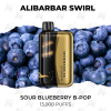Alibarbar Swirl Sour Blueberry B Pop 13000 Puffs