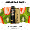Alibarbar Swirl Strawberry Kiwi 13000 Puffs