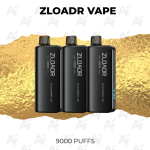 3 PCS - ZLOADR V9000 Puffs