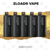 5 PCS ZLOADR V9000 Puffs