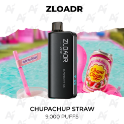 ZLOADR Chupachup Straw V9000 Puffs